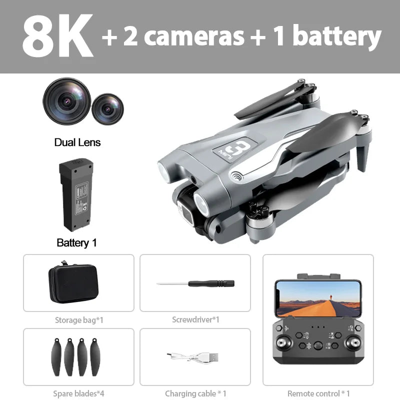 MIJIA Z908 Pro MAX 8K Professional Obstacle Avoidance Drone