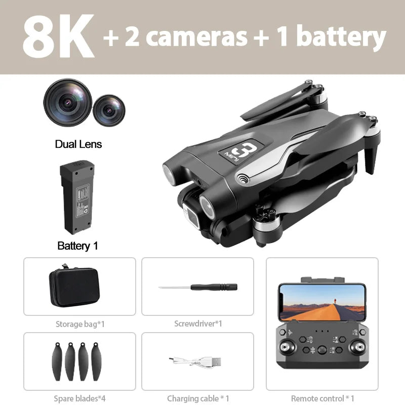 MIJIA Z908 Pro MAX 8K Professional Obstacle Avoidance Drone