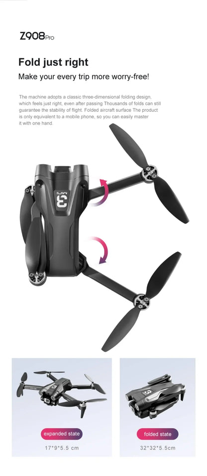 MIJIA Z908 Pro MAX 8K Professional Obstacle Avoidance Drone