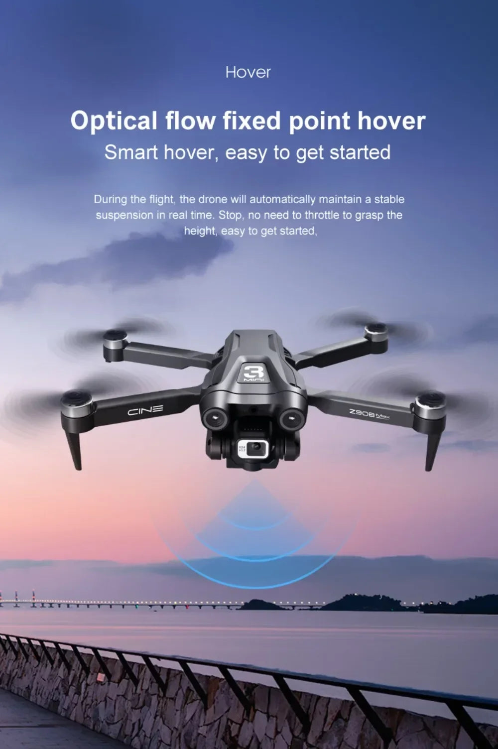 MIJIA Z908 Pro MAX 8K Professional Obstacle Avoidance Drone