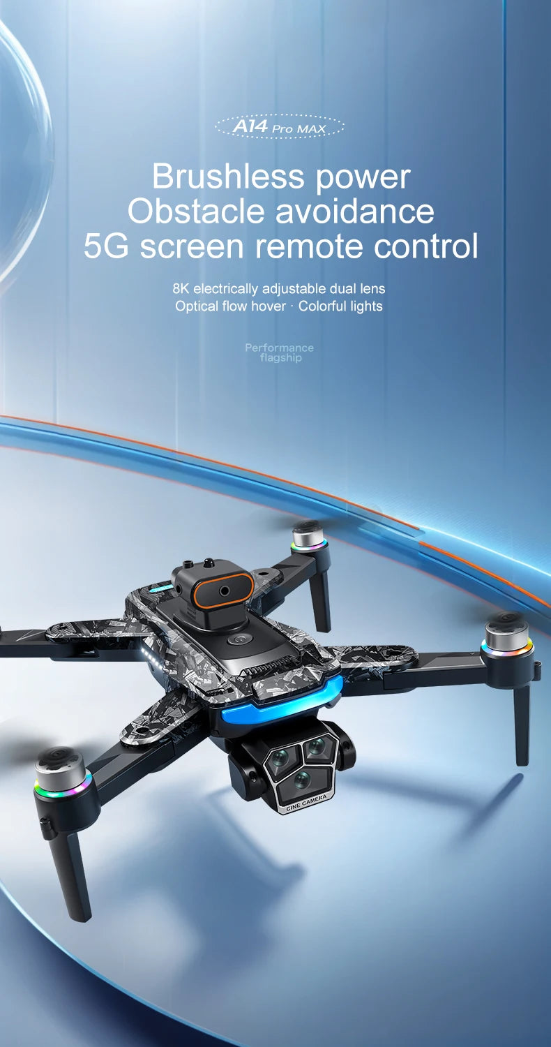 MIJIA A14 Pro Max 8K Triple Camera Obstacle Avoidance Drone